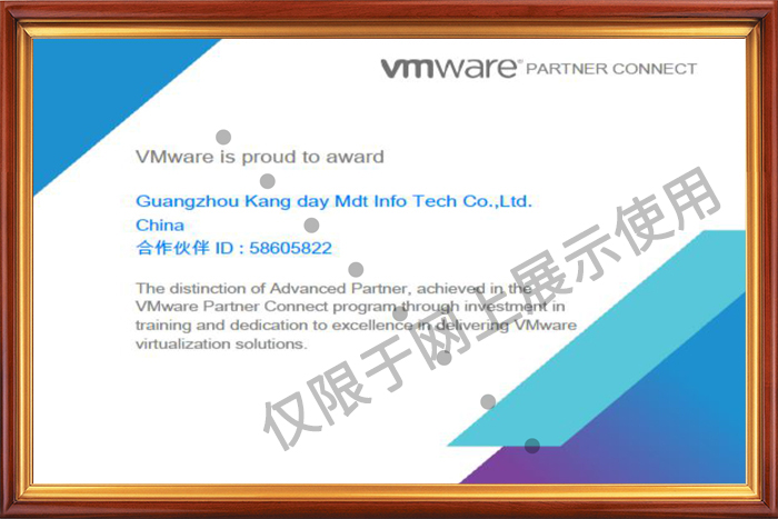 VMware高級合作伙伴